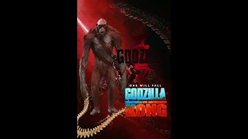 Skar King vs Godzilla (2014) And Godzilla vs Kong#godzilla #kotm#apes#kong