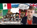 British Guy Reacting to The History of Mexico (Animated History)