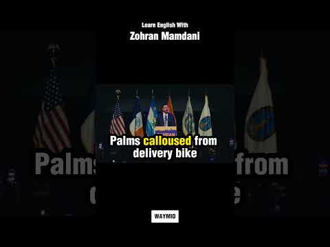 Learn English With Zohran Mamdani Part 1