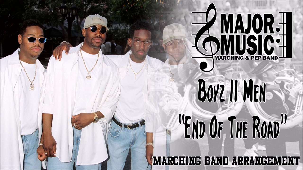 "End Of The Road" Boyz II Men Marching/Pep Band Sheet Music Arrangement