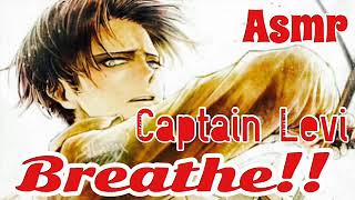 Captain Levi Relaxes You At Night!! (ATTACK ON TITAN) ASMR INTERACTION