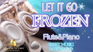 Let it go flute sheet music
