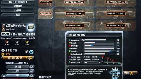 Contract Wars | Reset Skills Problem