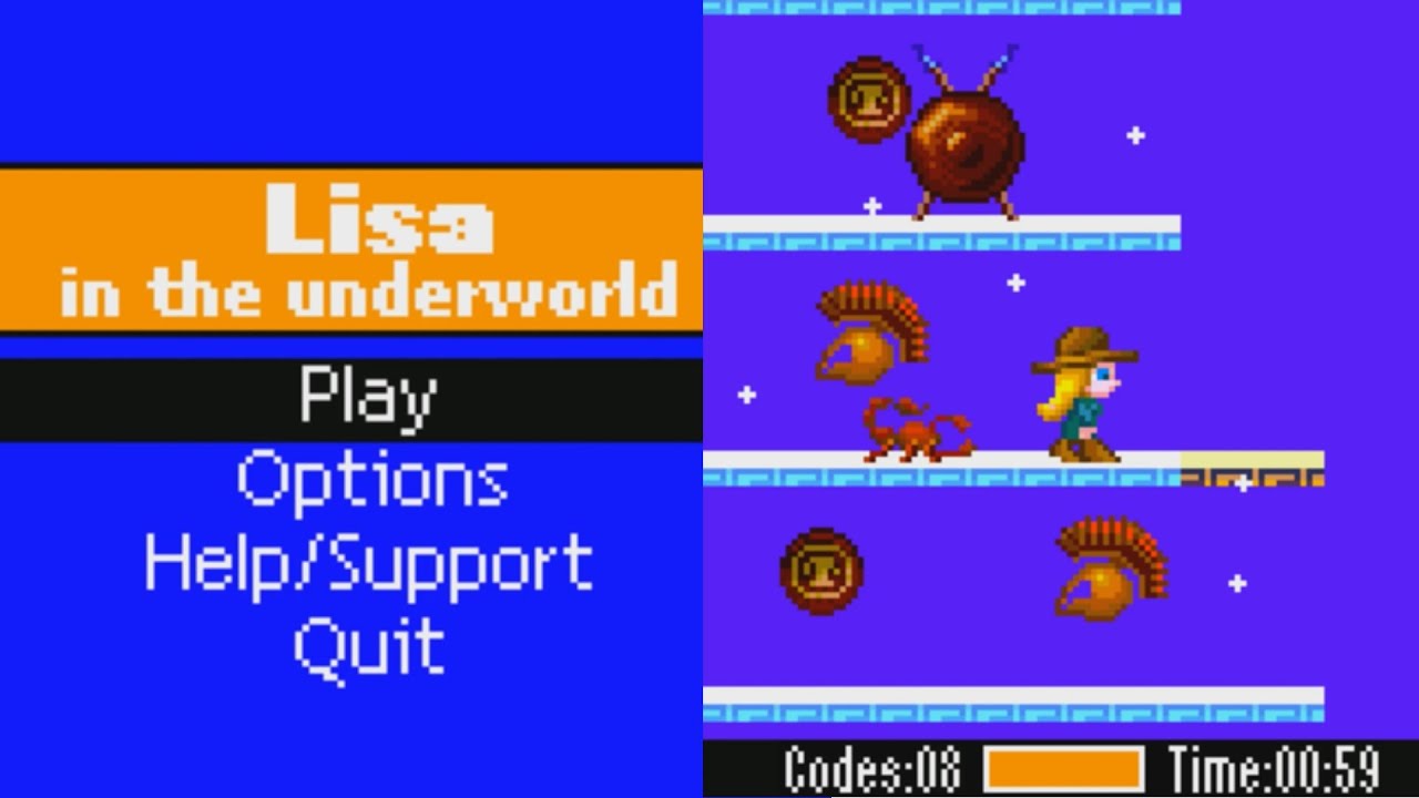 Lisa in the Underworld MOPHUN ИГРА (Maroon Games 2003 год) ПОЛНОЕ ПРОХОЖДЕНИЕ