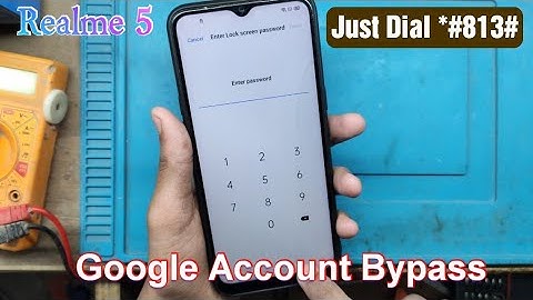 Realme 5,5i FRP Bypass 1Minutes only Without PC