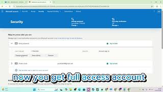 Outlook Full Access Login with Backup code tutorial - from KingdomMarket
