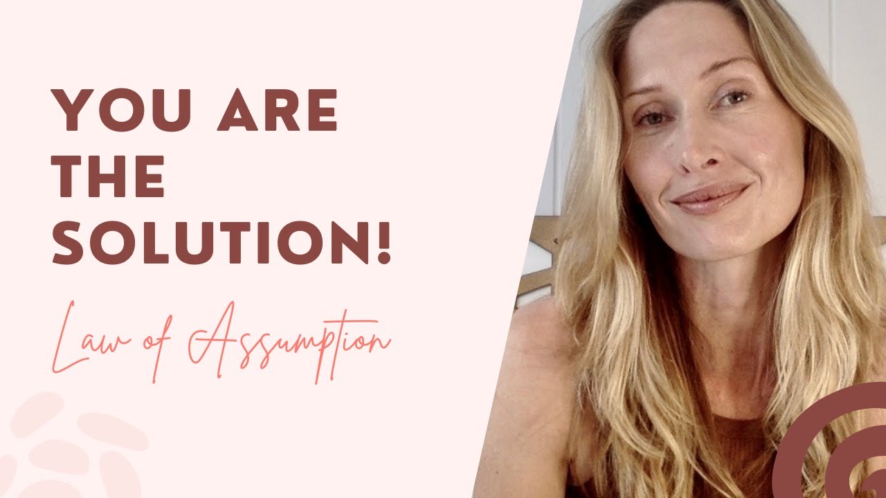 YOU ARE THE SOLUTION To Your Problem! #lawofassumptionsuccess #manifestreality