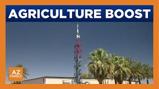 New high-tech tower being built in Yuma could transform agriculture history
