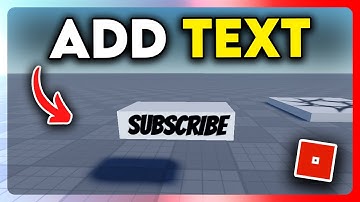 How to Add Text in Roblox Studio (2025)