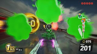 Sonic Racing: CrossWorlds - Shadow's Sonic Art Gameplay with Shadow!