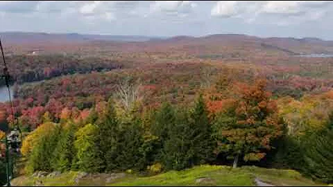 Fall Foliage Video from Old Forge - Near Peak Conditions - Bri Stedman 09-25-20