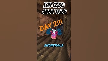 DAY 2 OF JOINING MY FAN CODE UNTIL SOMEBODY