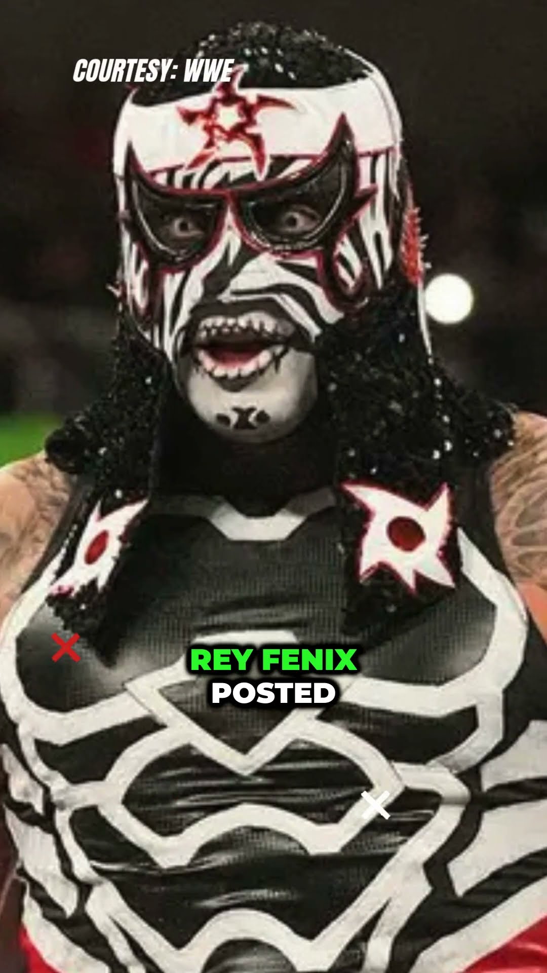 Rey Fenix posts cryptic pic. Trouble brewing in AEW #ReyFenix #AEW #shorts