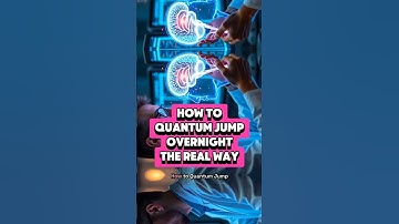How to Quantum Jump Overnight (The Science-Based Method)