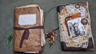 Grungy Rusty Findings Junk Journal Flip Through | Grungy Naked Nature Junk Journal Flip Through