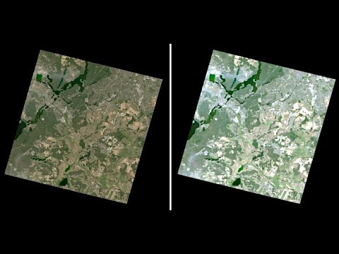 Spatial Convolution Savitsky-Golay Filter - EnMAP-Box Live Demonstration