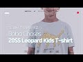보보(Bobo Choses) 20SS Leopard T-shirt +'18 John T-shirt와 비교 | 유로틱톡 ♡ Baby