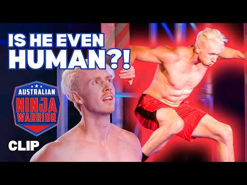 He just kept DESTROYING every obstacle | Australian Ninja Warrior | Clip