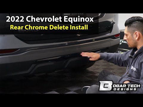 2022 Chevrolet Equinox Rear Chrome Install