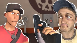 Profe, profe esteban esta sacando un arma de su mochila [GMOD]