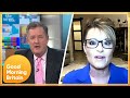 Piers Morgan Clashes With Sarah Palin Over Alleged US Voter Fraud & Donald Trump's Impeachment | GMB