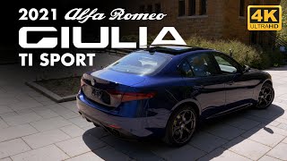 2021 Alfa Romeo Giulia TI Sport Montecarlo Blue Metallic - Scotti Alfa Romeo