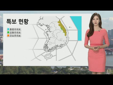 [날씨] 먼지 걱정 없는 완연한 봄…영동 산불 비상 / 연합뉴스TV (YonhapnewsTV)