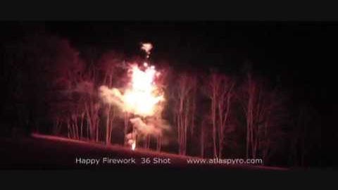 Happy Fireworks 36 Shot