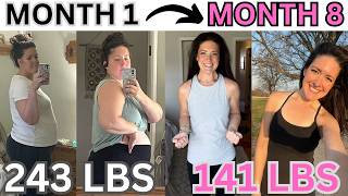 How To Lose 100 Pounds Of Fat In 8 Months NATURALLY - The FASTEST Way To Lose Weight WITHOUT Ozempic