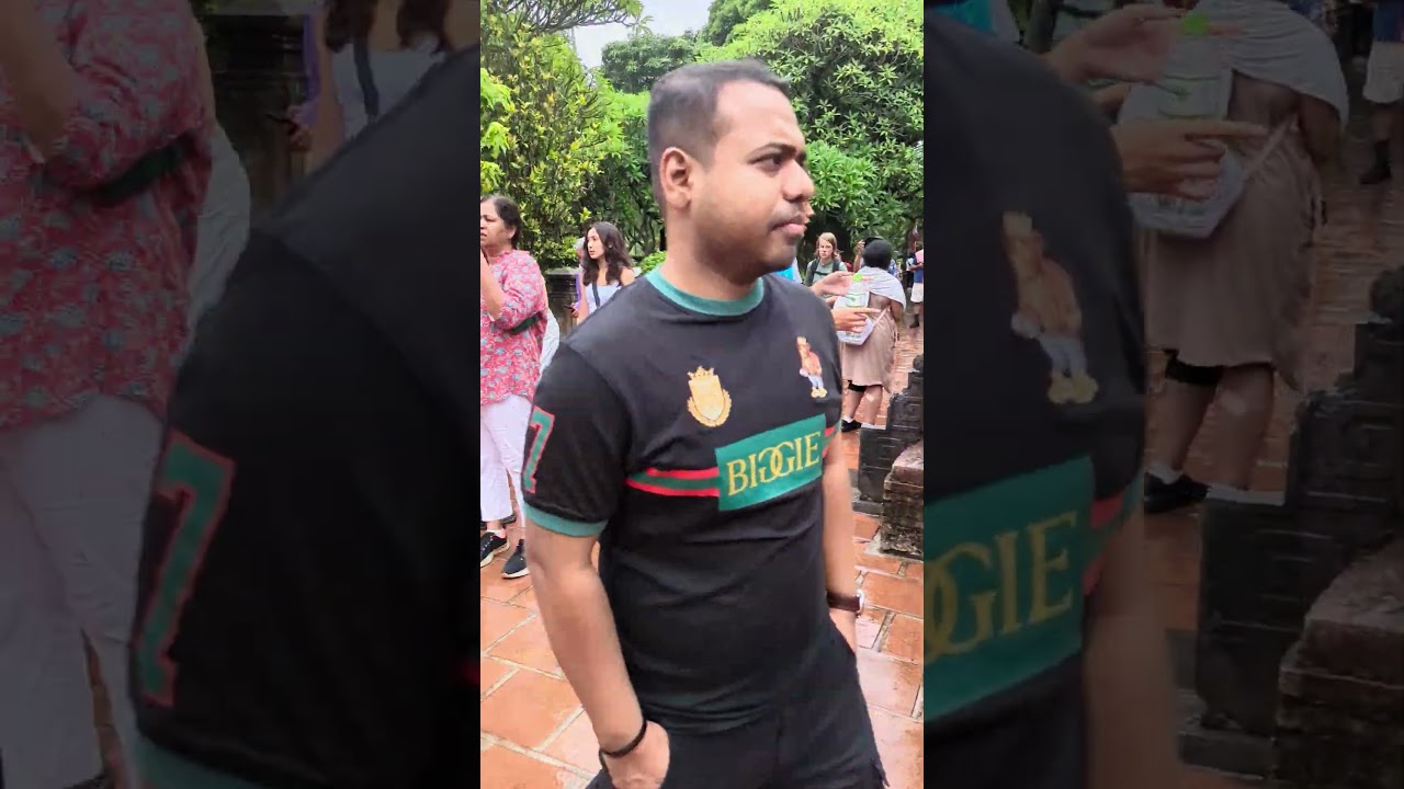 Outside the Temple of Emperor Le Dai Hanh