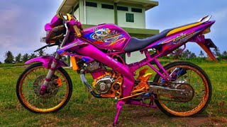 Modifikasi Vixion Old Jari Jari Street Racing & Keren