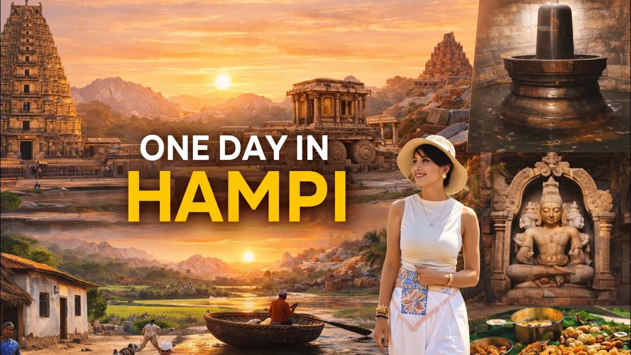 Epic Road Trip: Chandigarh to South India | Hampi Travel Vlog 🌞