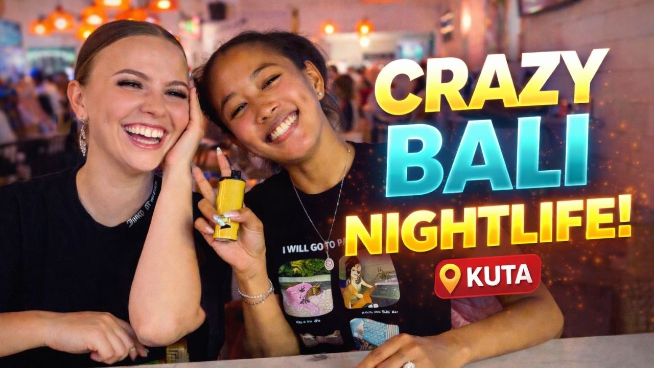 Kuta Bali Nightlife Walking Tour 4K 🇮🇩 | Melasti Street, Garlic Lane & Legian