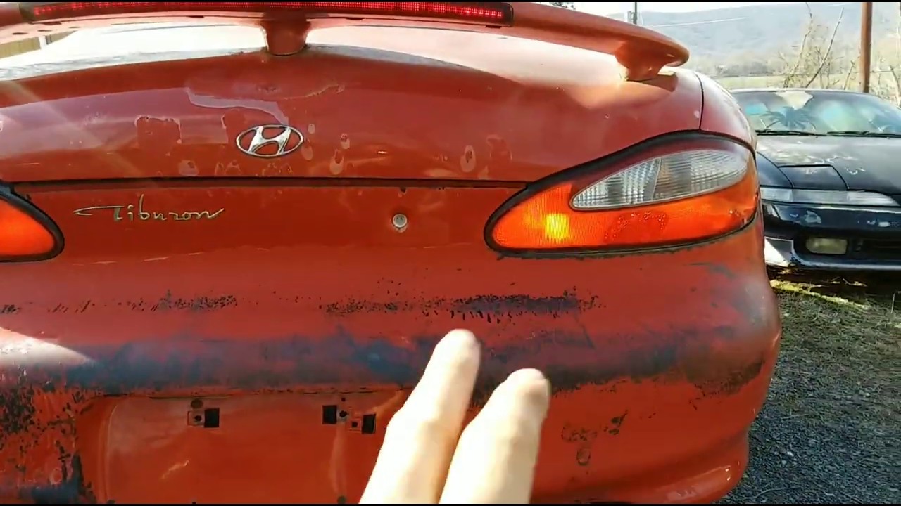 How to fix 9701 Hyundai Tiburon/coupe brake lights staying on YouTube