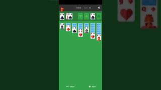 Google Solitaire speedrun 1:35 #google #solitaire #shorts #speedrun #gaming