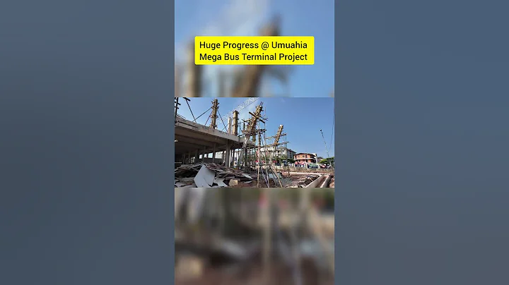 See The Huge Progress At Umuahia Mega Bus Terminal Project #Umuahia #abiadevelopment #shorts