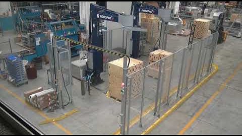 Robopac Rototech 708 Semi-Auto Dual Rotary Arm Stretch Wrapper | www.ProPac.com