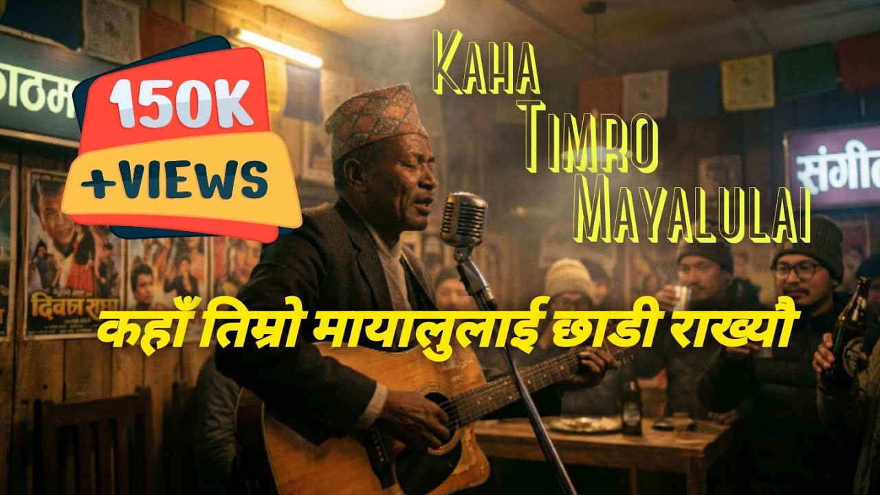 Kaha Timro Mayalulai | कहाँ तिम्रो मायालुलाई छाडी राख्यौ | AI Cover