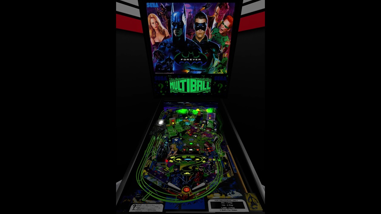 Drakkon Batman Forever (Sega 1995) with VR Room - Gameplay on iPad iOS-VPX-Standalone-Mobile