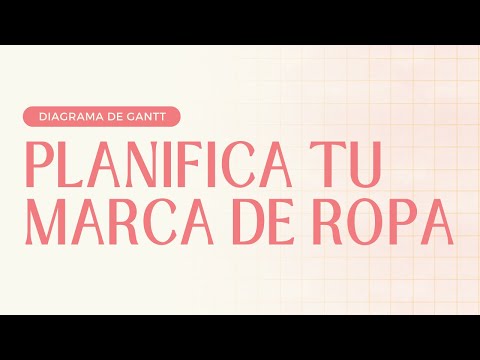 Aprendé a fabricar tu producto textil usando el Diagrama de Gantt - PLANIFICACIÓN DE PRODUCCIÓN