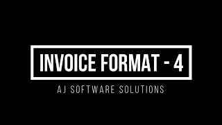 Invoice Format Customization - 4 Tally Customization Tdl