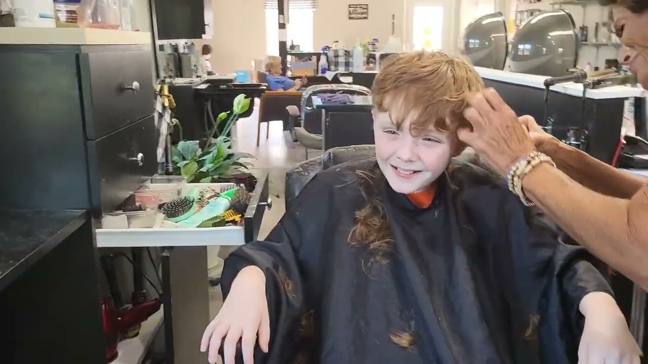 I get my head shaved bald