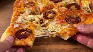 We Don’t Buy Pizza Anymore! Wet Dough, No-Knead Pizza — No Rolling Out Needed! screenshot 2