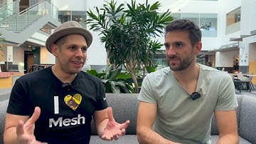 Mesh Immersive Spaces: A Conversation with Alexandre Godin & Christian Glessner 🚀