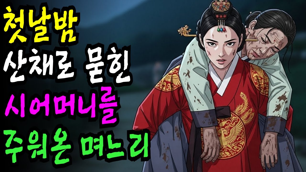 첫날밤 산채로 묻힌 시어머니를 주워온 며느리| 야담·민담·전설·설화·옛날이야기·오디오북