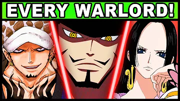 Who are the 11 warlords in One Piece?