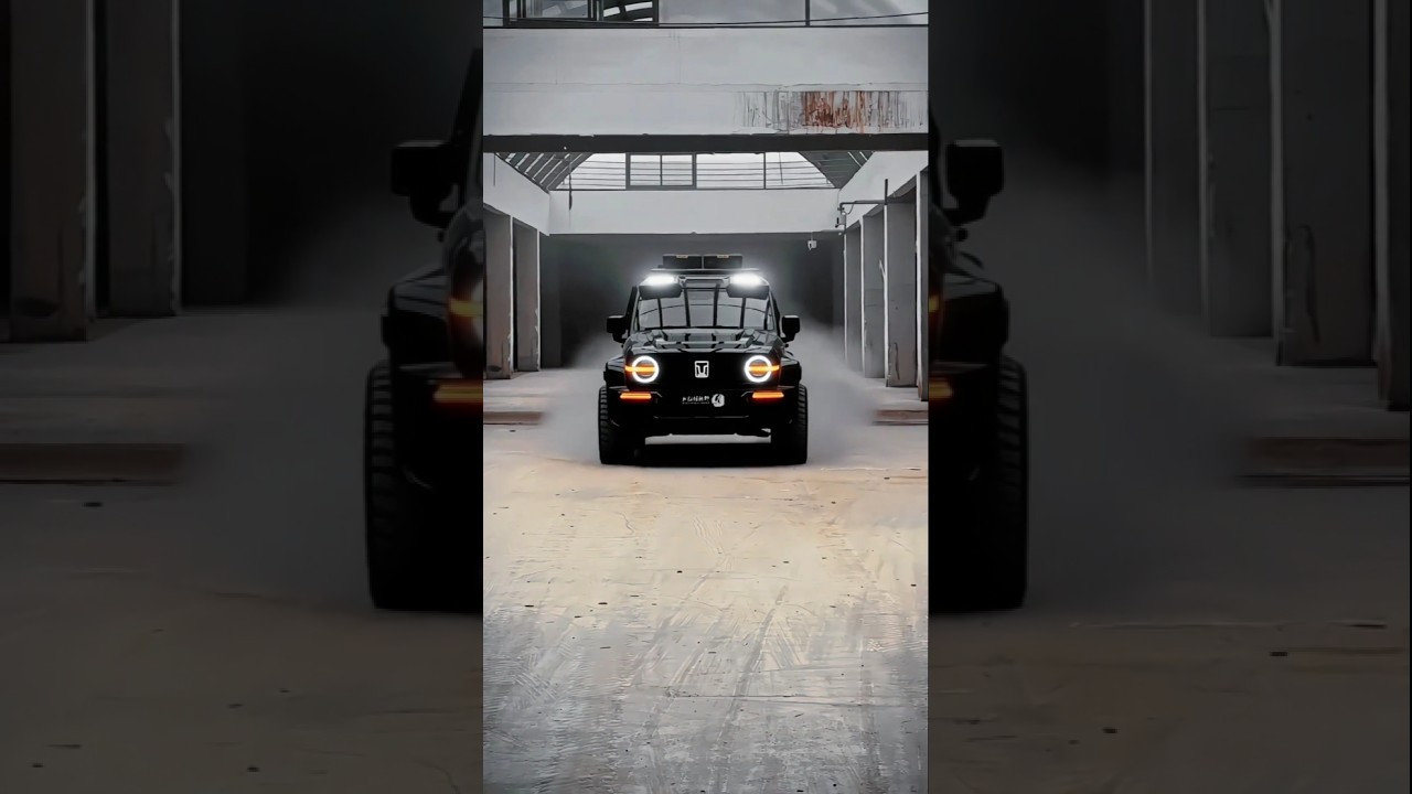 GWM Tank 300 Blacked Out – Aggressive Look! 