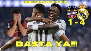 Levante 1 - 4 Real Madrid. Pero Cuando Va A Pinchar Este Equipo? Vinicius Se Reivindica.