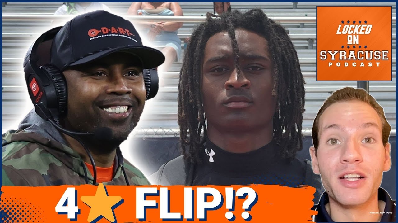 REACTION: Syracuse Football FLIPS 4⭐️ Tedarius Hughes | Fran Brown's DOMINANT Recruiting Continues