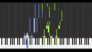 Stingray - "Raptures Of The Deep" (by Barry Gray) - Piano Tutorial